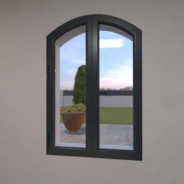 Fenêtre Aluminium Cintrée 2...