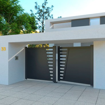 Portail Nürnberg Battant...