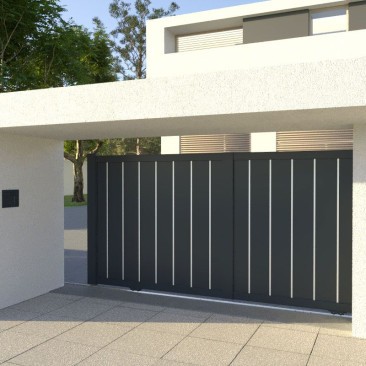 Portail Frankfurt Aluminium...