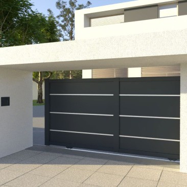 Portail Hamburg Aluminium...