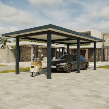 Carport Double Aluminium...