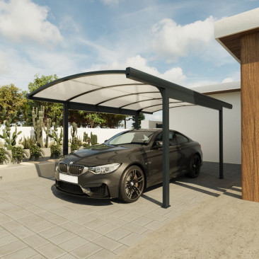 Carport Aluminium Cintré...