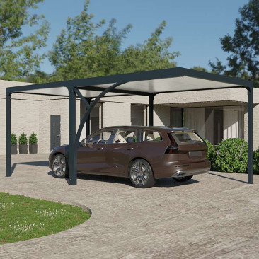 Carport Autoporté Toit Plat...