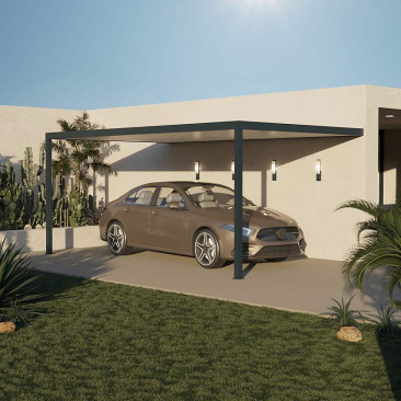 Carport Aluminium Toit Plat...