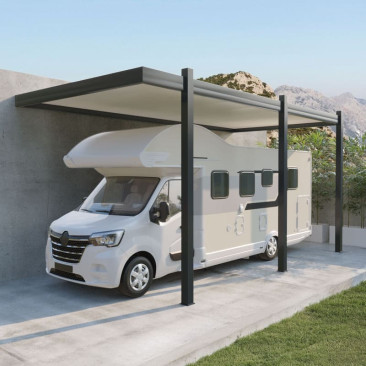 Carport Aluminium Toit Plat...
