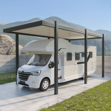 Carport Aluminium Toit Plat...