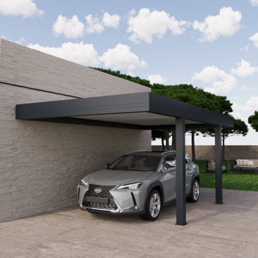 Carport Aluminium Toit Plat...