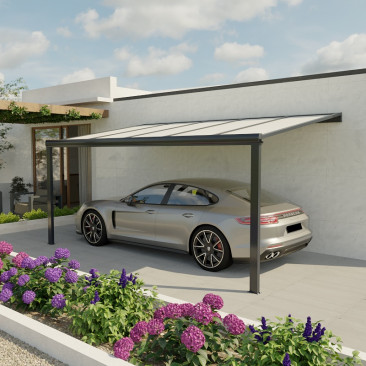 Carport Aluminium Adossé...