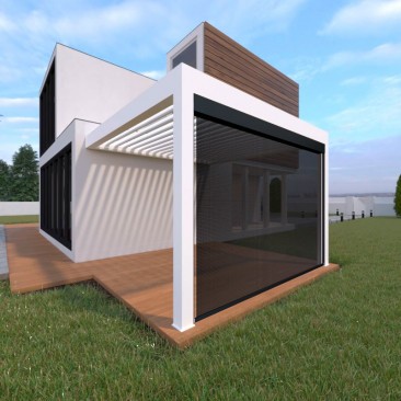 Store Vertical Motorisé