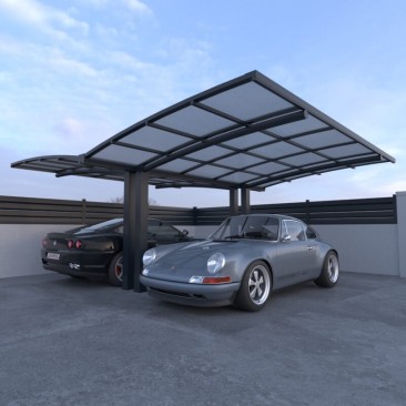 Carport Double Aluminium 2...