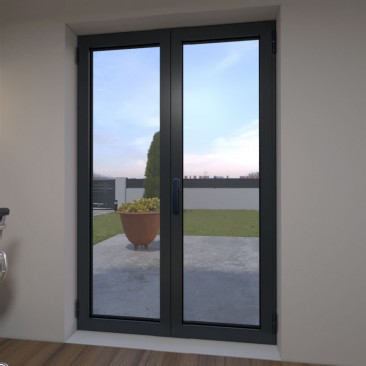 Porte-Fenêtre Aluminium 2...