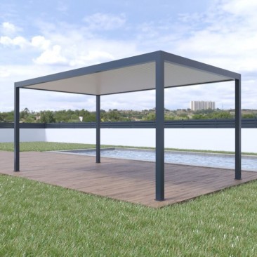 Pergola Aluminium Toit Plat...