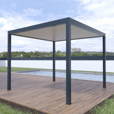Pergola Aluminium Toit Plat...