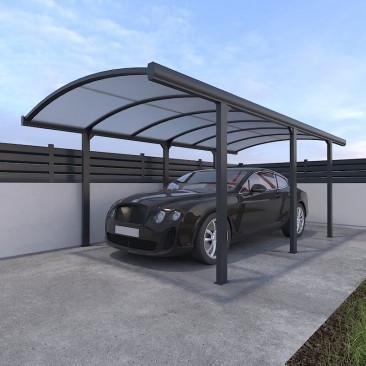Carport Aluminium Cintré...