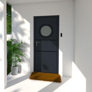 Porte d'Entrée en Aluminium...