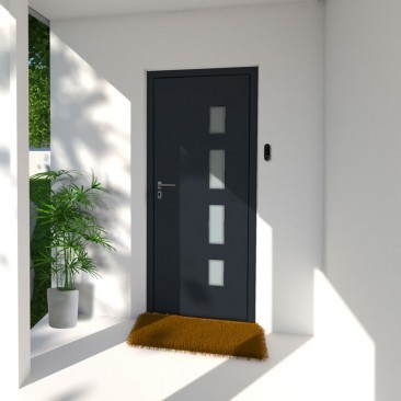 Porte d'Entrée en Aluminium...