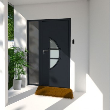 Porte d'Entrée en Aluminium...