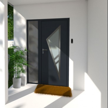 Porte d'Entrée en Aluminium...
