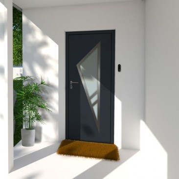 Porte d'Entrée en Aluminium...