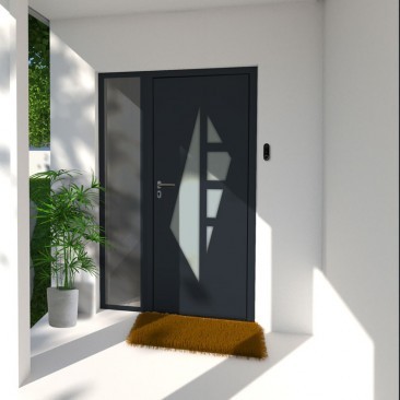 Porte d'Entrée en Aluminium...