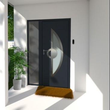 Porte d'Entrée en Aluminium...
