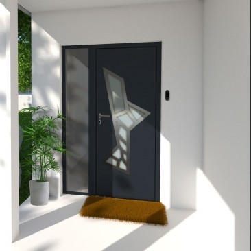 Porte d'Entrée en Aluminium...