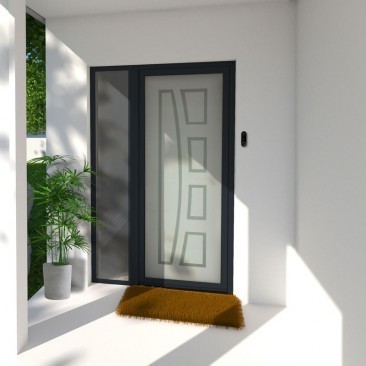 Porte d'Entrée Vitrée RINIA...