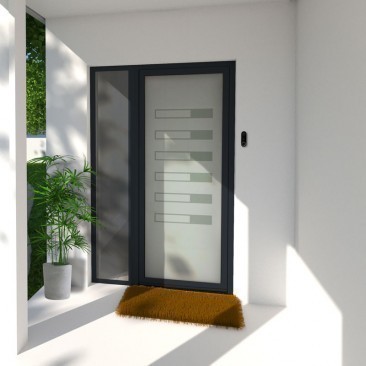 Porte d'Entrée Vitrée TILOS...