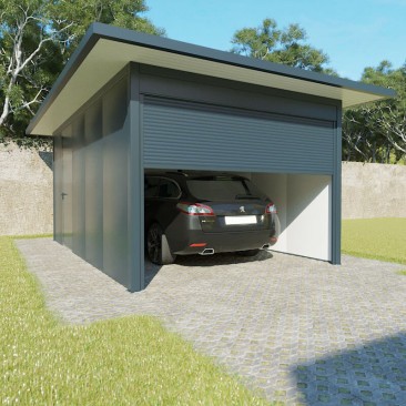 Garage Toit Plat