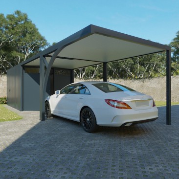 Combiné Garage et Abri