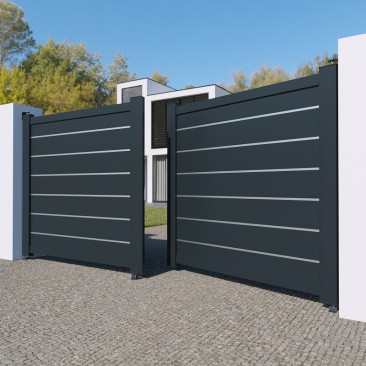 Portail Dallas Battant Sur...