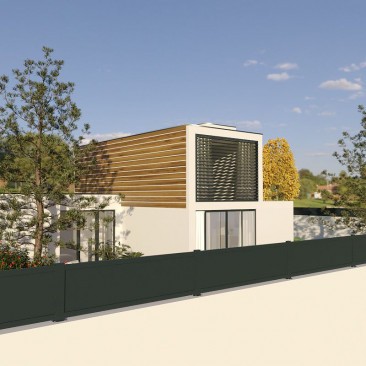 Kit de 2 à 8m, Clôture en...