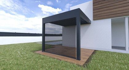 Store Vertical Motorisé