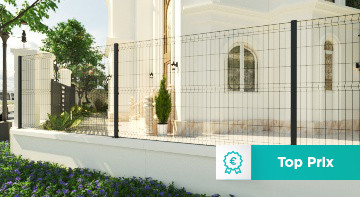 Clôture Grillage Rigide Acier Panneau Soudé Maille 200x55