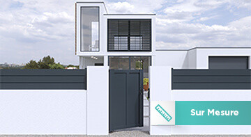 Portillon Aluminium Sur Mesure