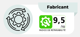 Indice de réparabilité - Fabricant