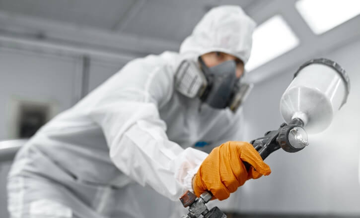 Laquage des grillages