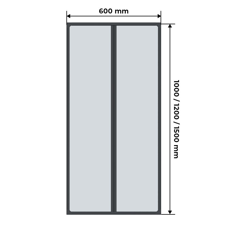 Mesures Enseemble de 2 Verrieres Acier Type Atelier