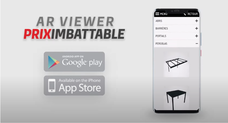 Application de réalité augmentée