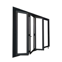 Porte Accordéon Gris