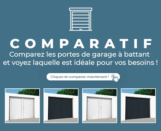 Comparatif Portes Garage Battantes