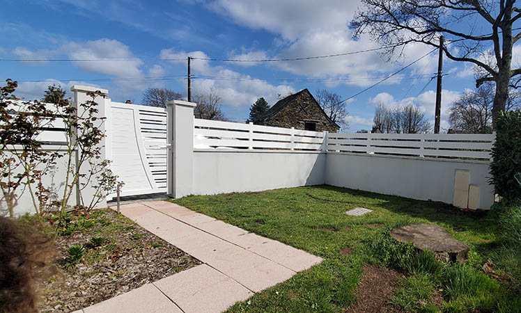 Kit Clôture Aluminium Ajourée