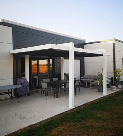 Pergola Toile et Aluminium Grandlux