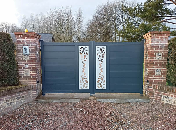 Portail PERSO+ Battant Sur Mesure à Motoriser