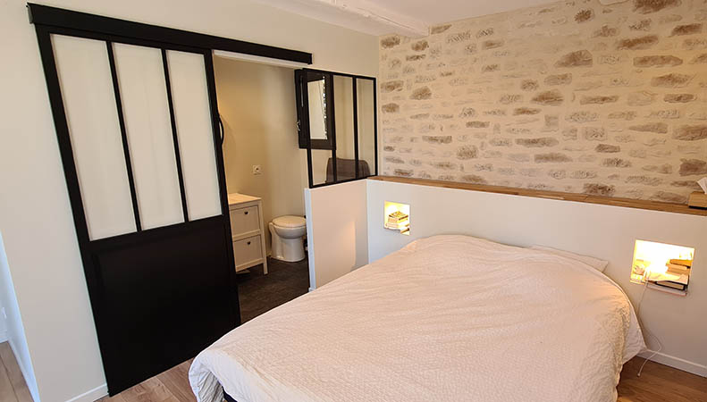 Porte Coulissante Type Atelier en Aluminium