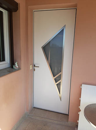 Porte d'Entrée en Aluminium sur Mesure MALTE ALUNOX